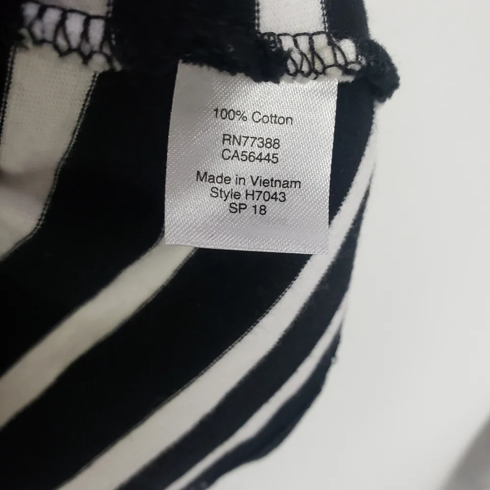 J Crew striped dress with flutter sleeves - Picture 7 of 9